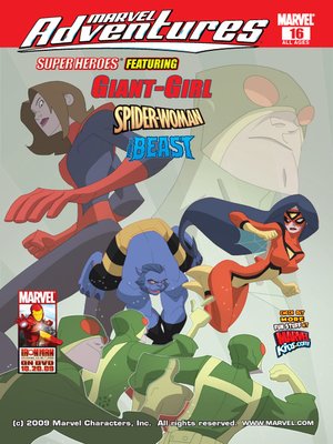 cover image of Marvel Adventures Super Heroes, Issue 16